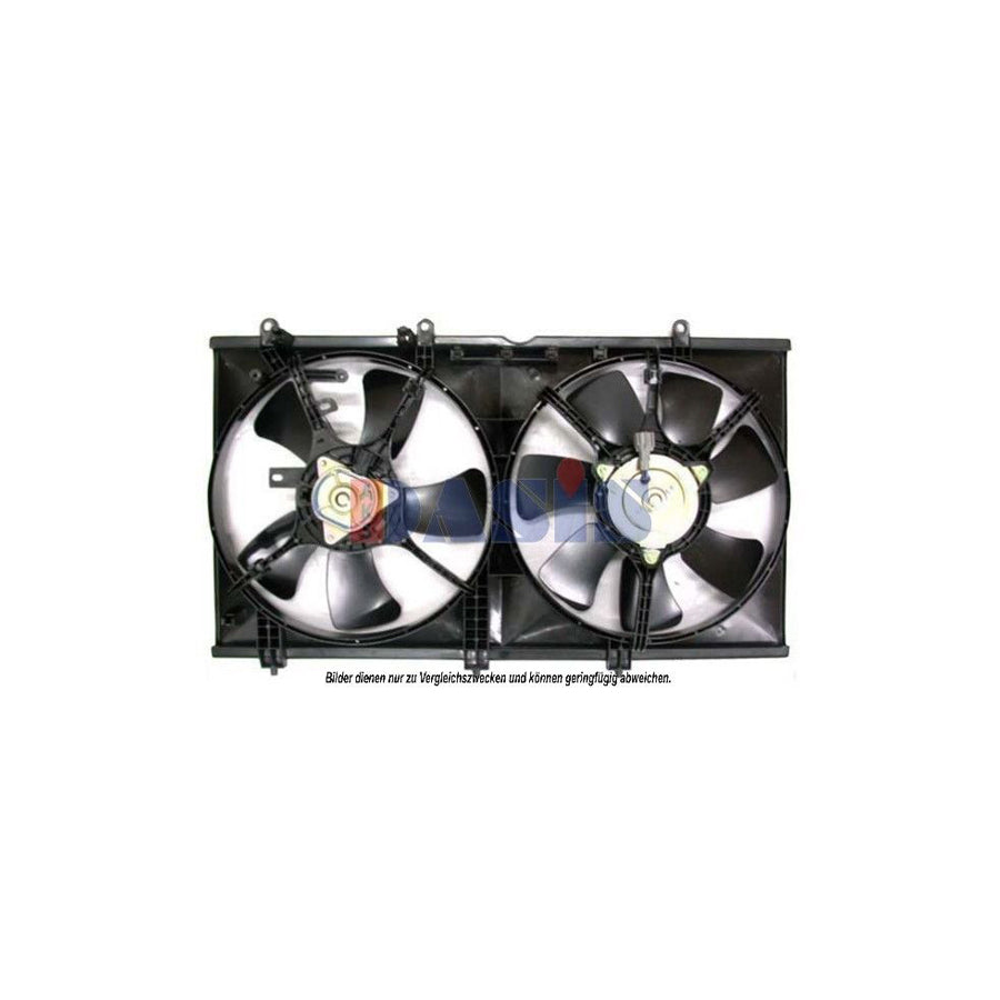 AKS Dasis 148012N Fan, Radiator for Mitsubishi Lancer