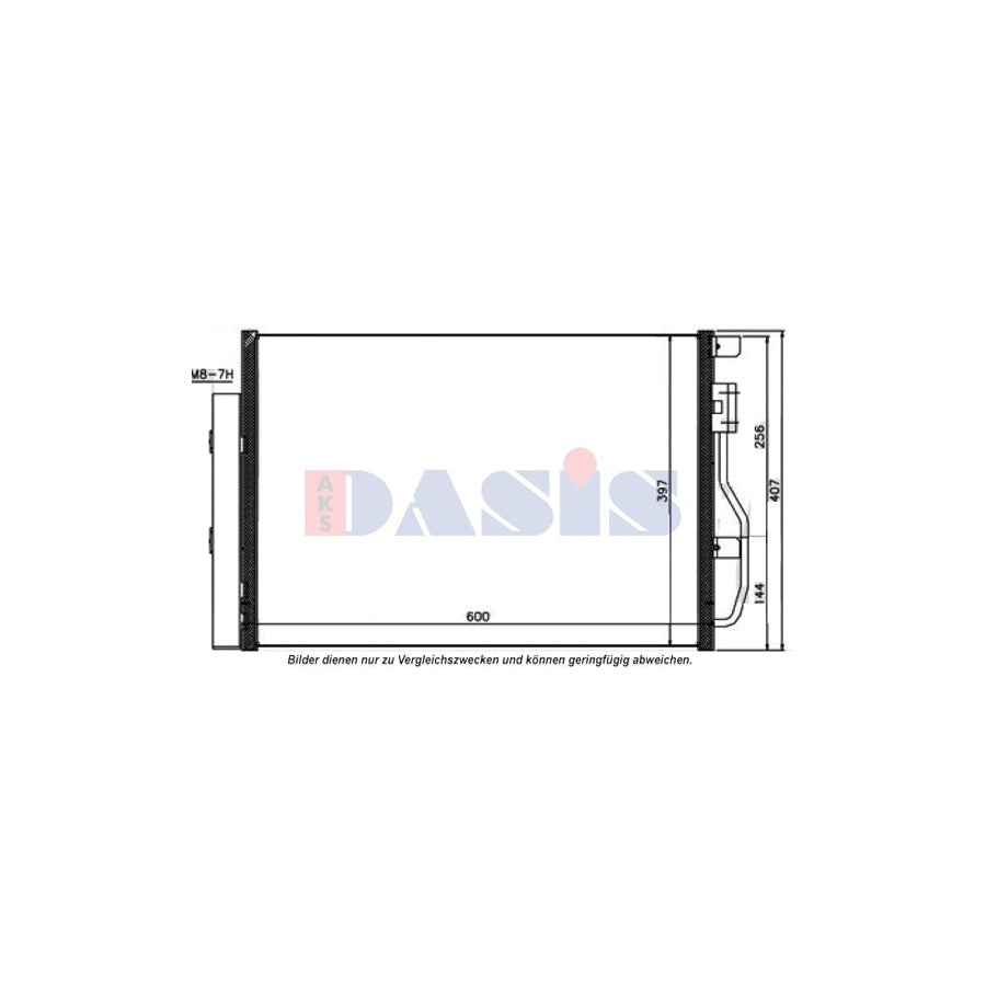 AKS Dasis 152052N Air Conditioning Condenser