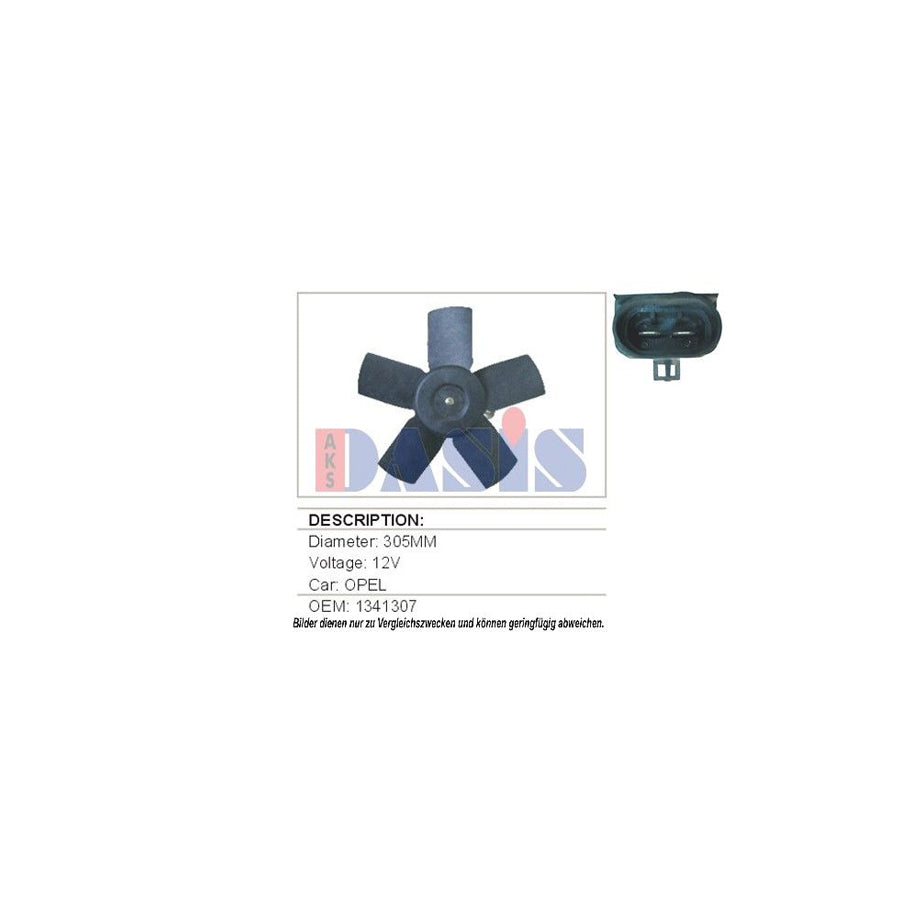 AKS Dasis 158220N Fan, Radiator