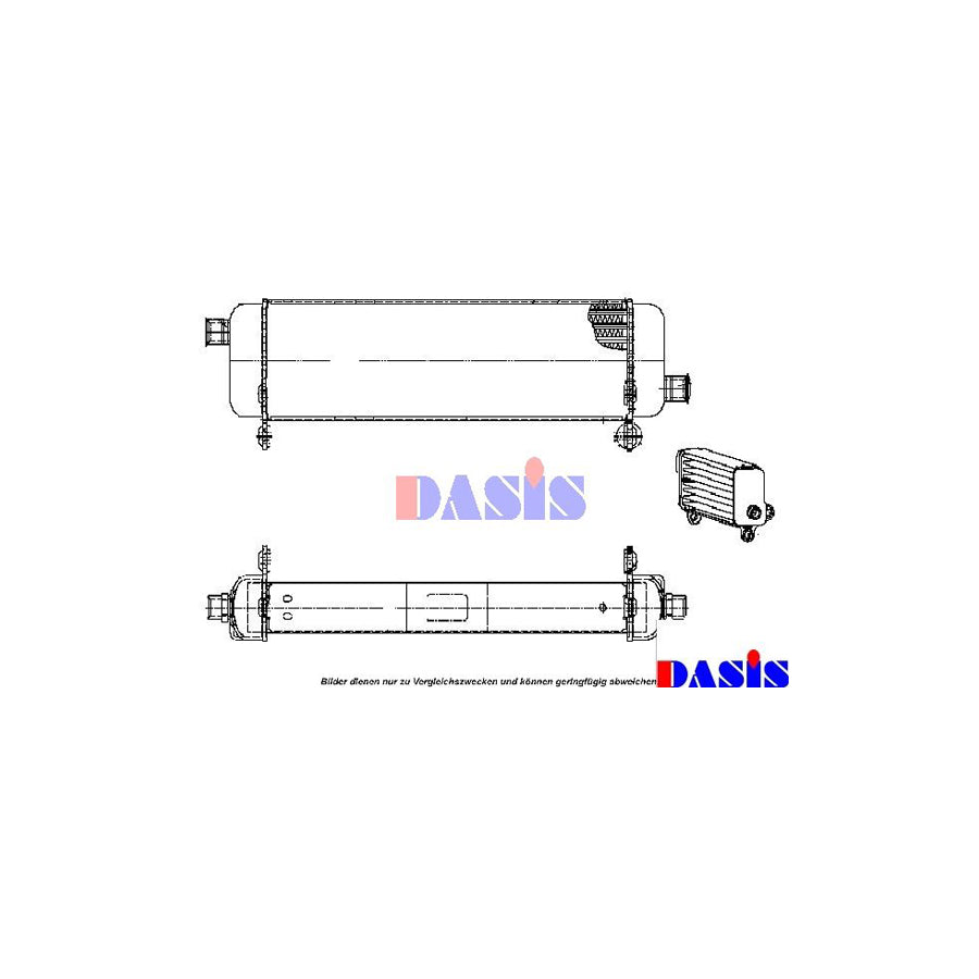 AKS Dasis 186000N Engine Oil Cooler