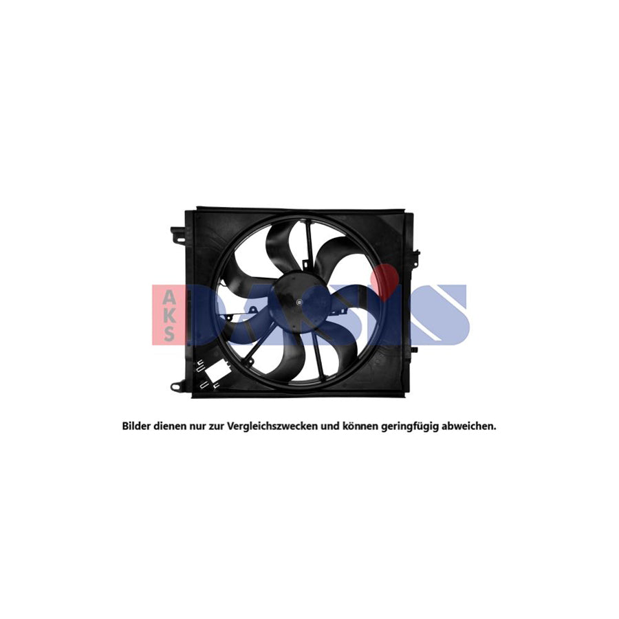AKS Dasis 188004N Fan Wheel, Engine Cooling