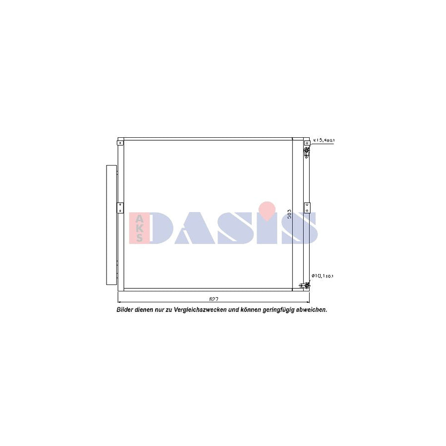 AKS Dasis 212049N Air Conditioning Condenser