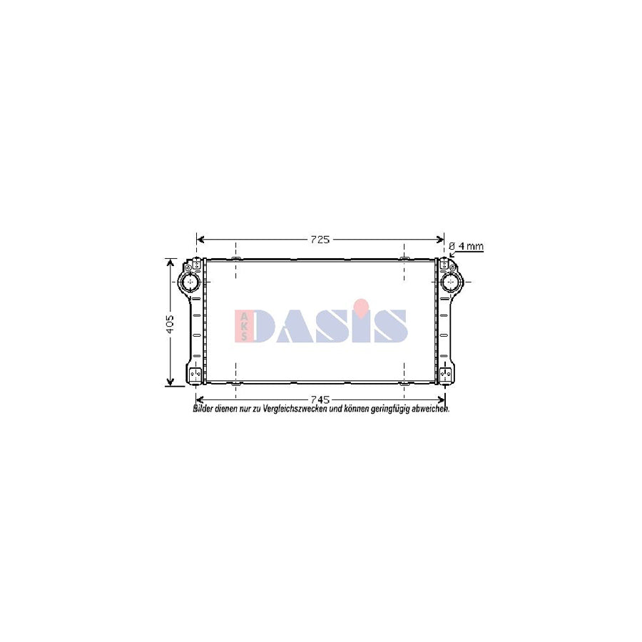 AKS Dasis 217005N Intercooler