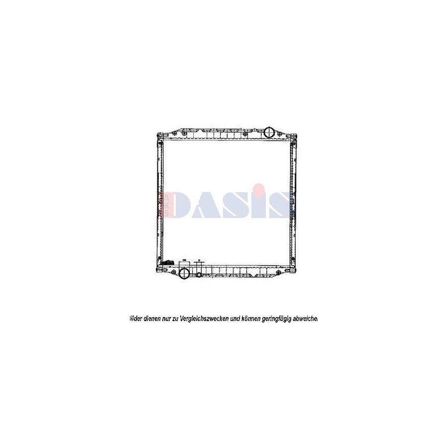 AKS Dasis 261002N Engine Radiator