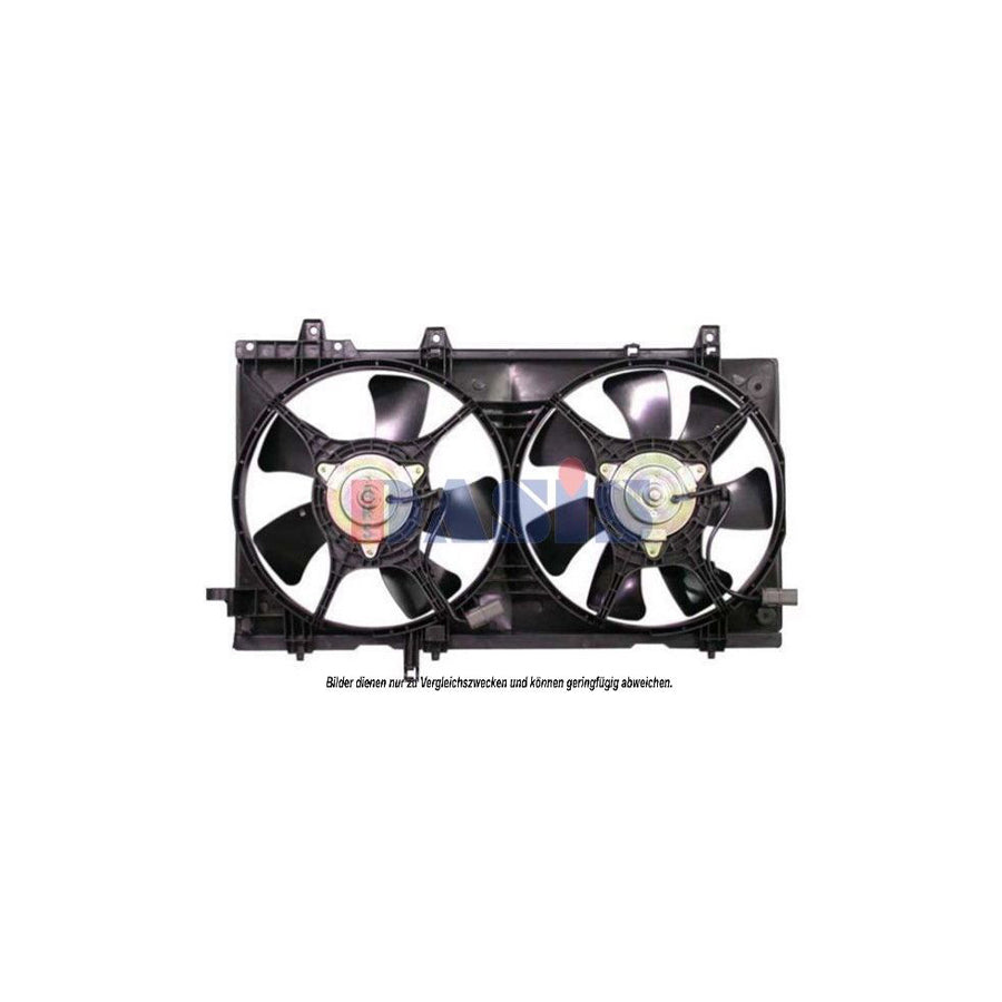 AKS Dasis 358016N Fan, Radiator for Subaru Forester II (Sg)