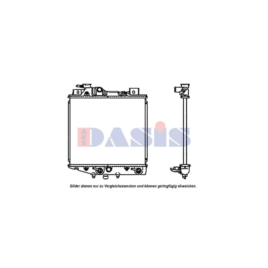 AKS Dasis 360000N Engine Radiator