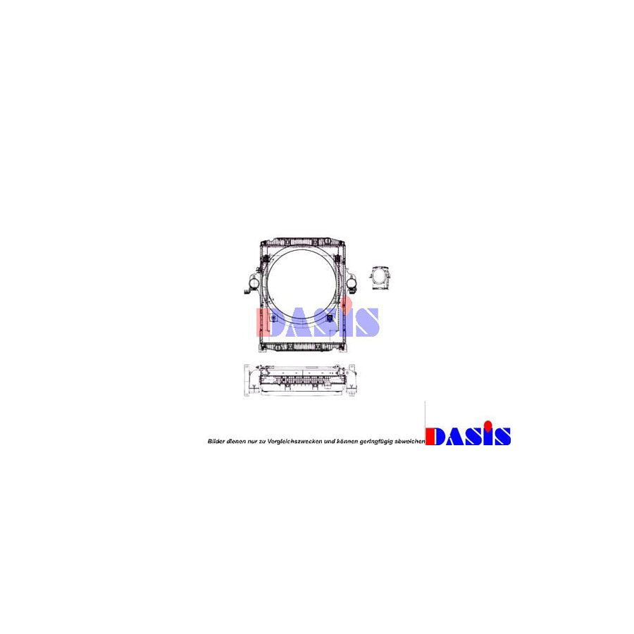 AKS Dasis 400035N Engine Radiator
