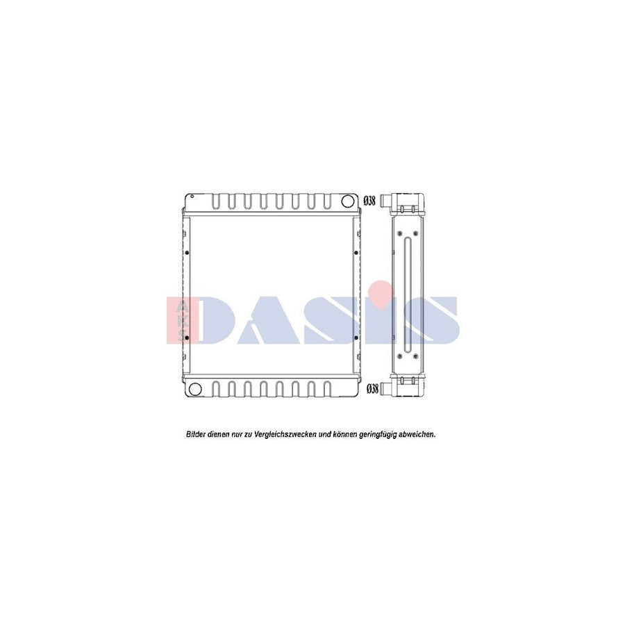 AKS Dasis 440218N Engine Radiator for Alpina B10 Saloon (E34)