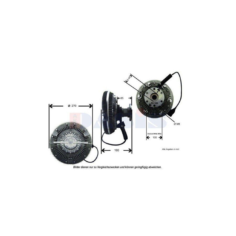 AKS Dasis 448007N Fan Clutch