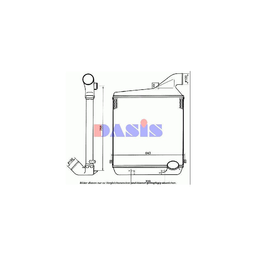 AKS Dasis 467001N Intercooler