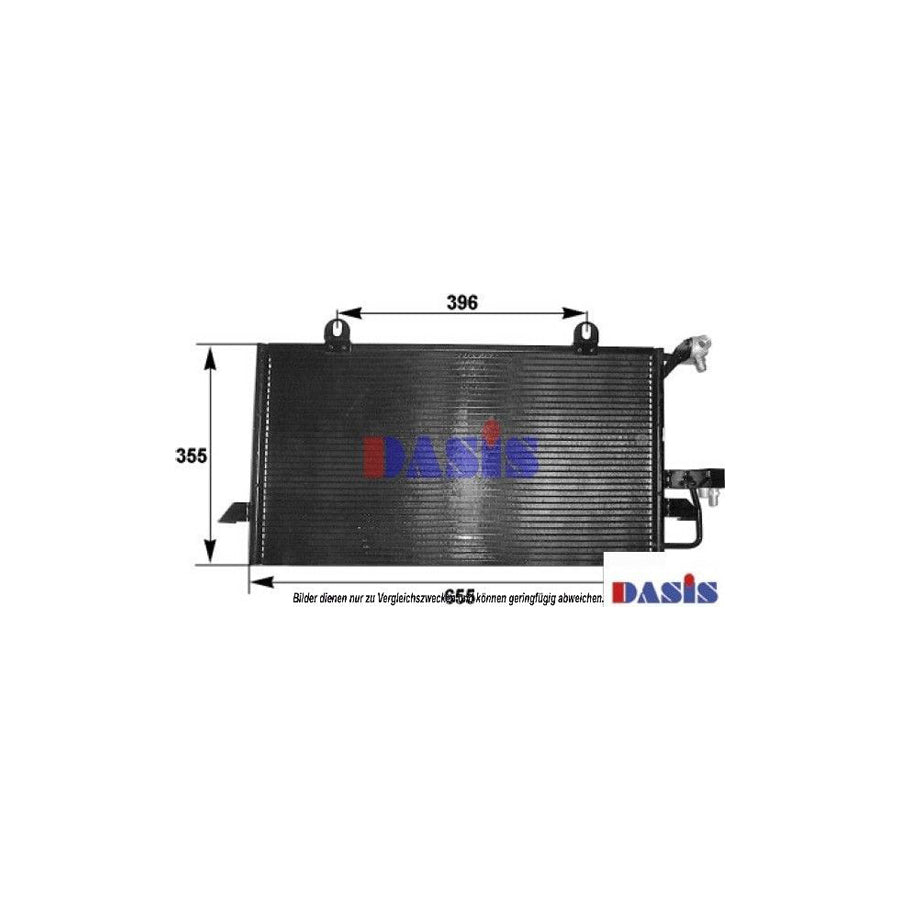 AKS Dasis 482270N Air Conditioning Condenser