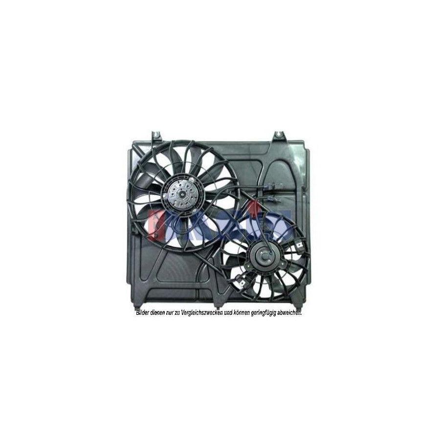 AKS Dasis 518009N Fan, Radiator for KIA Sorento I (Jc)