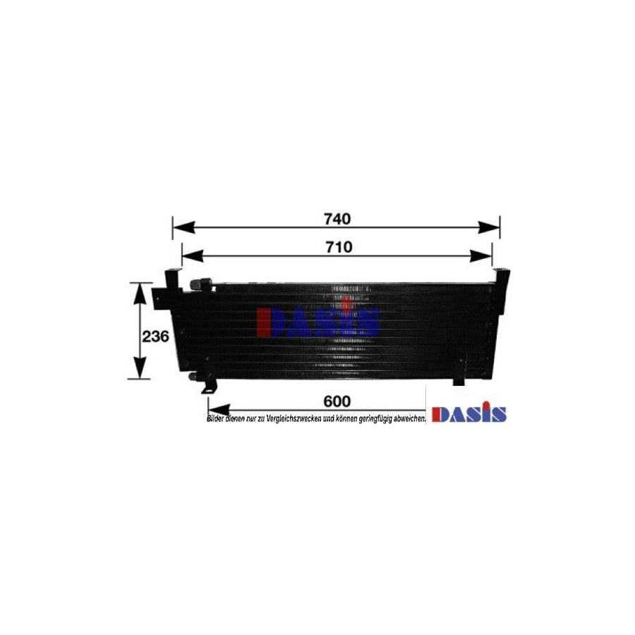 AKS Dasis 520046N Air Conditioning Condenser
