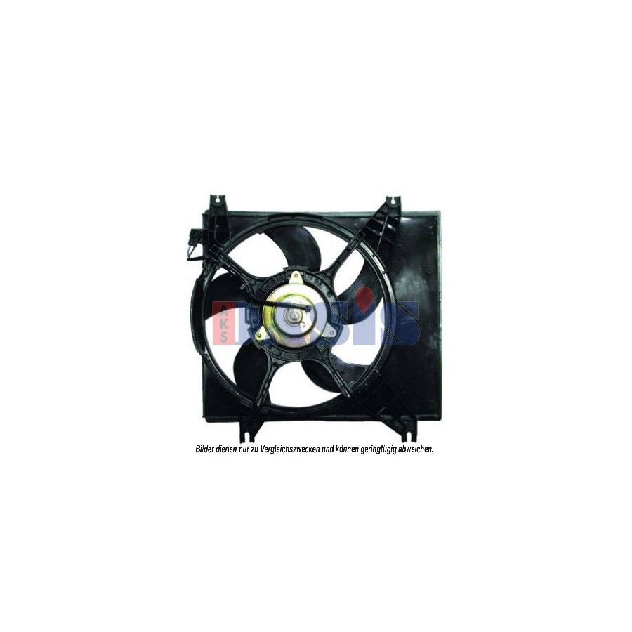 AKS Dasis 568008N Fan, Radiator for Hyundai Amica / Atoz (MX)