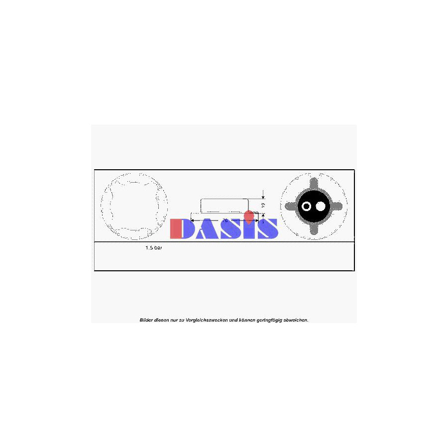 AKS Dasis 751661N Radiator Cap