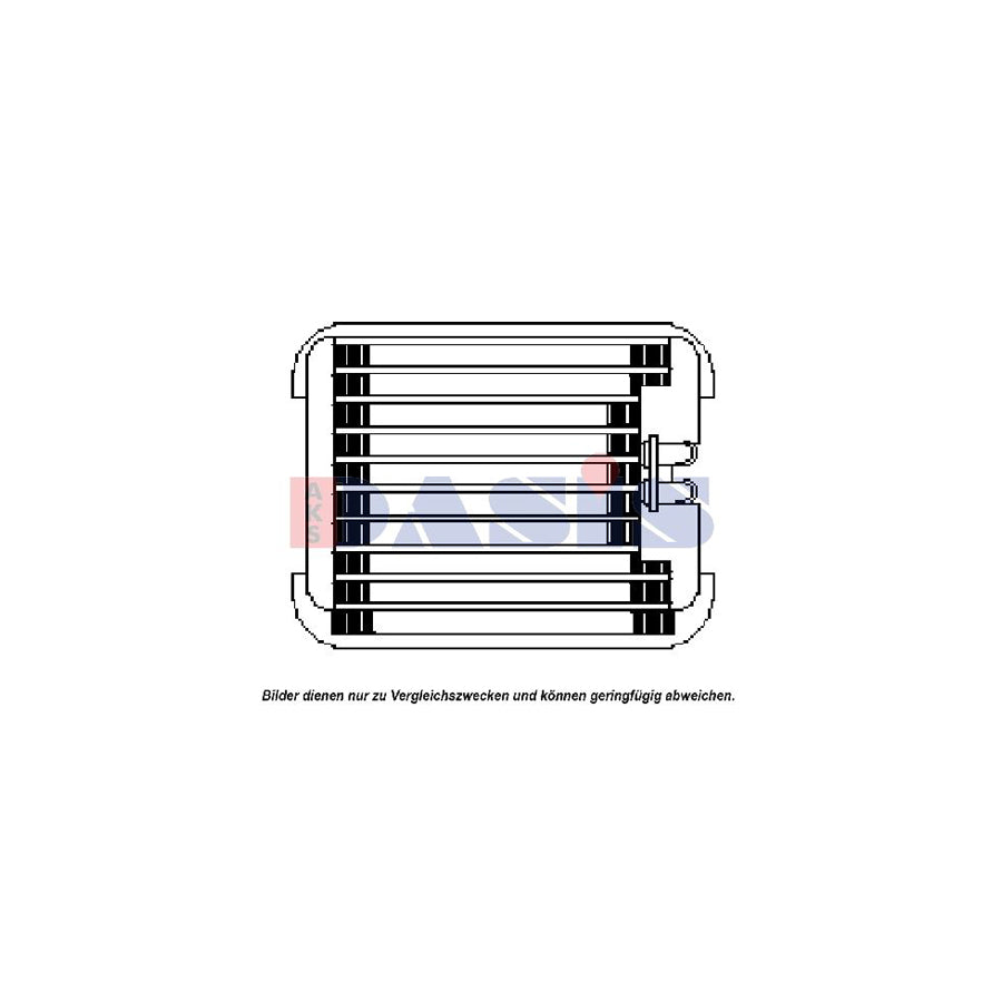 AKS Dasis 820121N Air Conditioning Evaporator for Toyota Rav4 I Off-Road (Xa10)