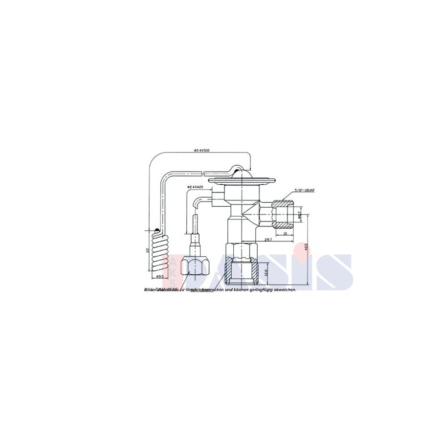 AKS Dasis 840110N AC Expansion Valve