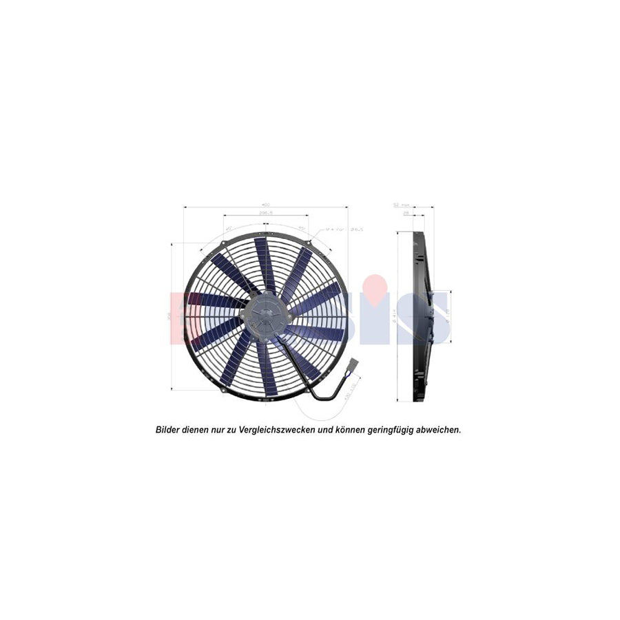 AKS Dasis 870197N Fan, A / C Condenser