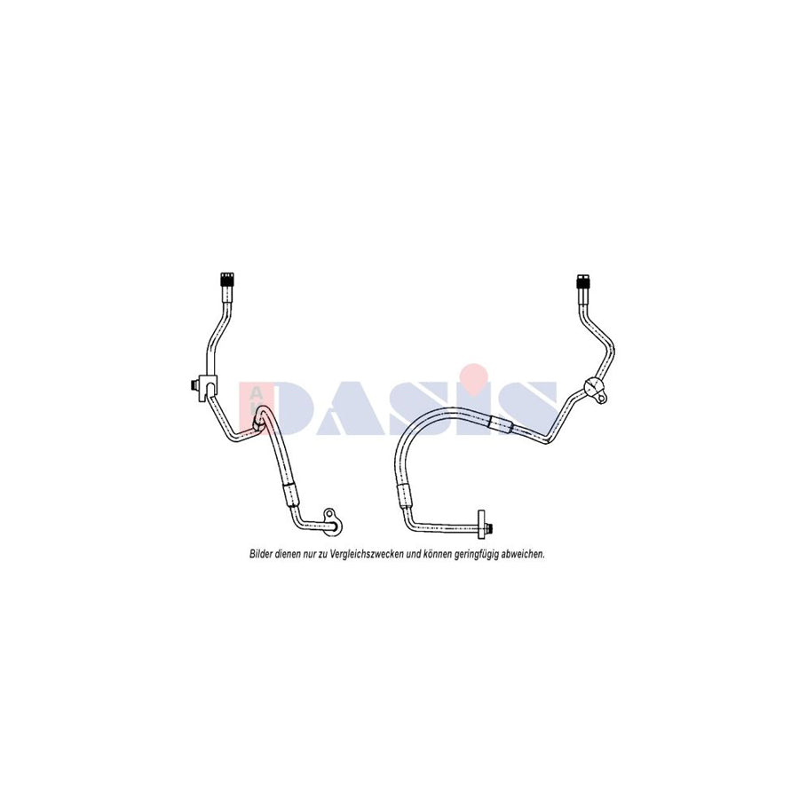AKS Dasis 885812N High Pressure Line, Air Conditioning