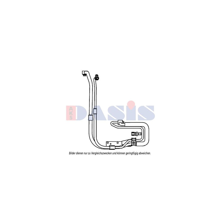AKS Dasis 885849N High Pressure Line, Air Conditioning for Ford Transit