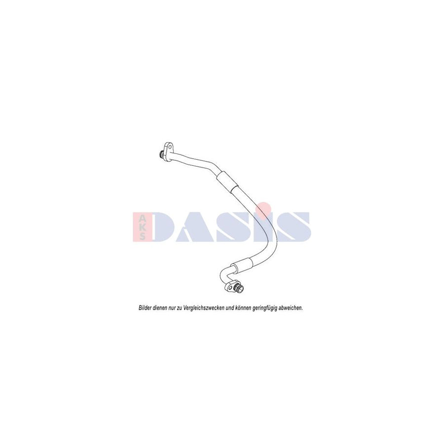 AKS Dasis 885911N High Pressure Line, Air Conditioning