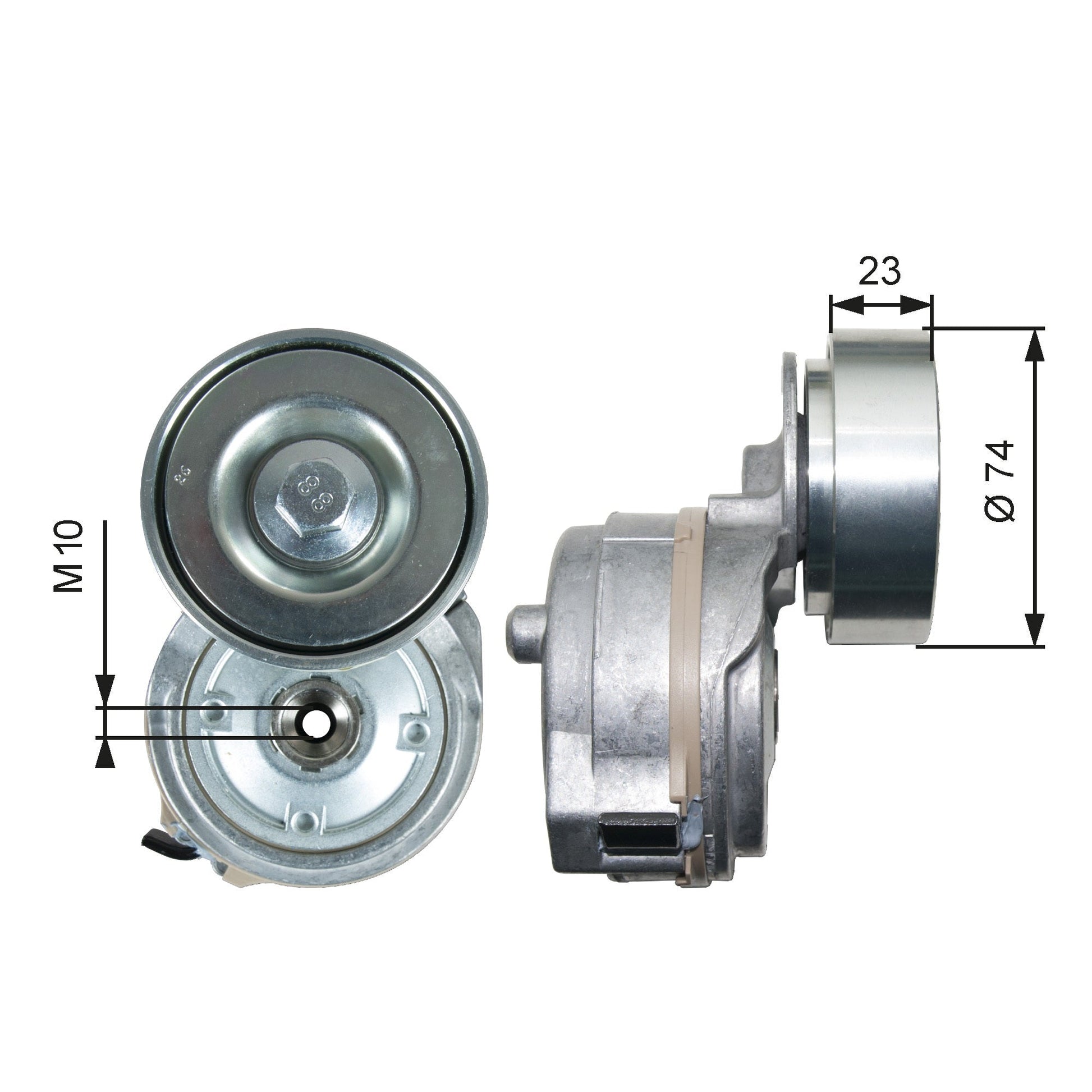 GATES GATT38719 V-Ribbed Belt Tensioner Lever