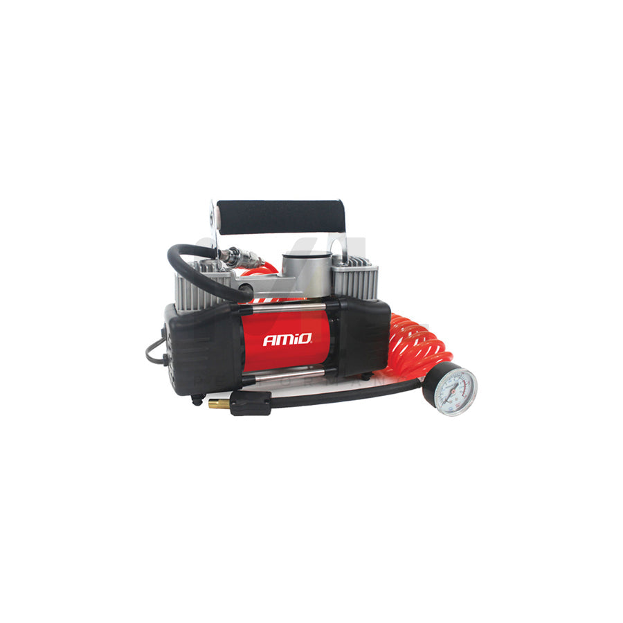 AMiO Acomp-04 01136 Air compressor 12V, 150 psi, cigarette lighter powered portable