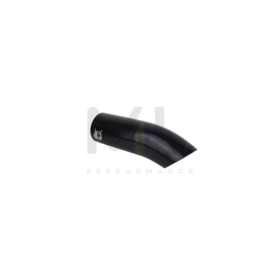 AMiO MT 001B 02195 Exhaust tip 60 mm, Dark, Bent, straight, Stainless Steel, 210mm