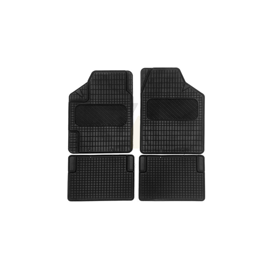 AMiO Tailored, RCM-01 01709 Floor mat set Elastomer, Front and Rear, Quantity: 4, Black