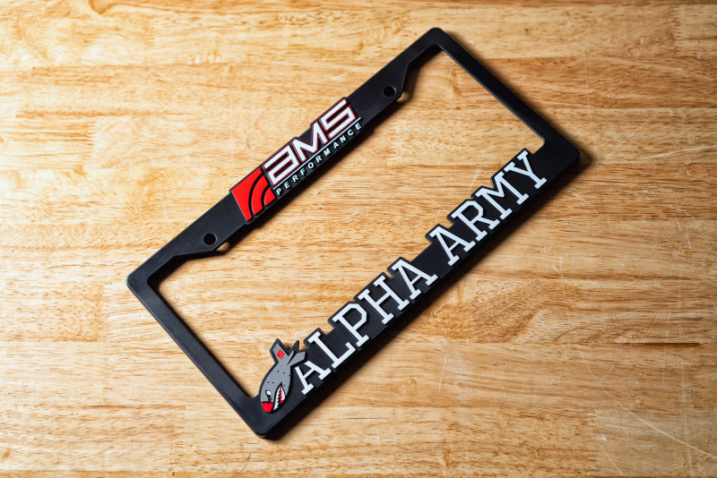 AMS AMS.00.16.0002-1 AMS PERFORMANCE AMS / ALPHA ARMY LICENSE PLATE FRAME