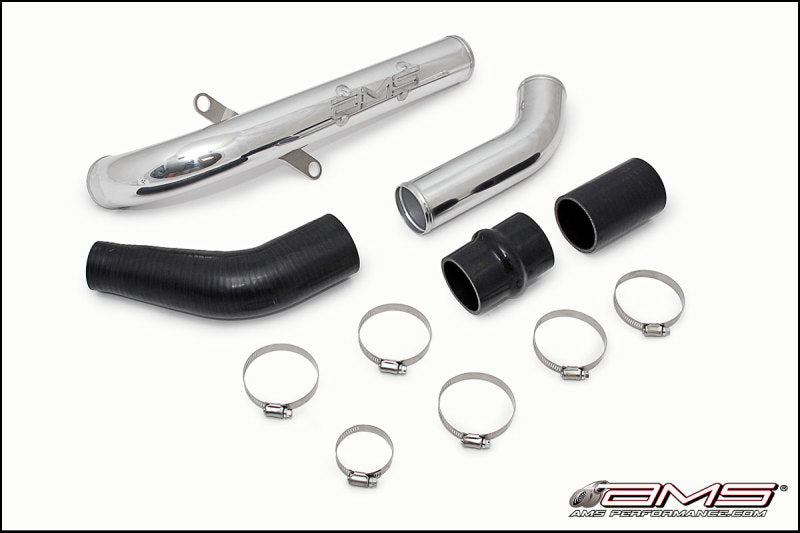 AMS AMS.04.09.0002-1 UPPER IC PIPE / HOTPIPE MITSUBISHI LANCER EVO X (POLISHED)