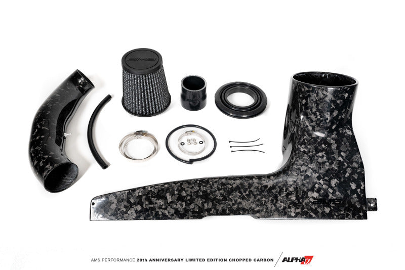 AMS AMS.21.08.0001-2 VW GOLF R MK7 CHOPPED CARBON FIBER INTAKE
