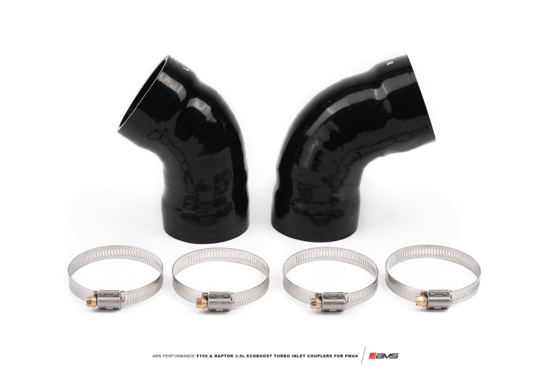 AMS AMS.32.08.0002-1 TURBO INLET TUBE COUPLERS FOR GARRETT POWERMAX TURBOS FOR FORD RAPTOR/F150 3.5L ECOBOOST 2017-2020