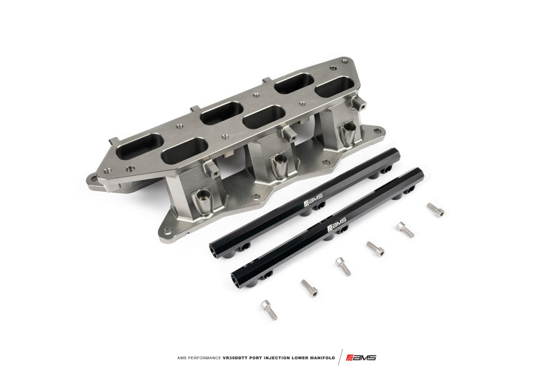 AMS AMS.47.08.0001-2 PORT INJECTION LOWER MANIFOLD (GUNMETAL) FOR NISSAN Z (RZ34) 2022-