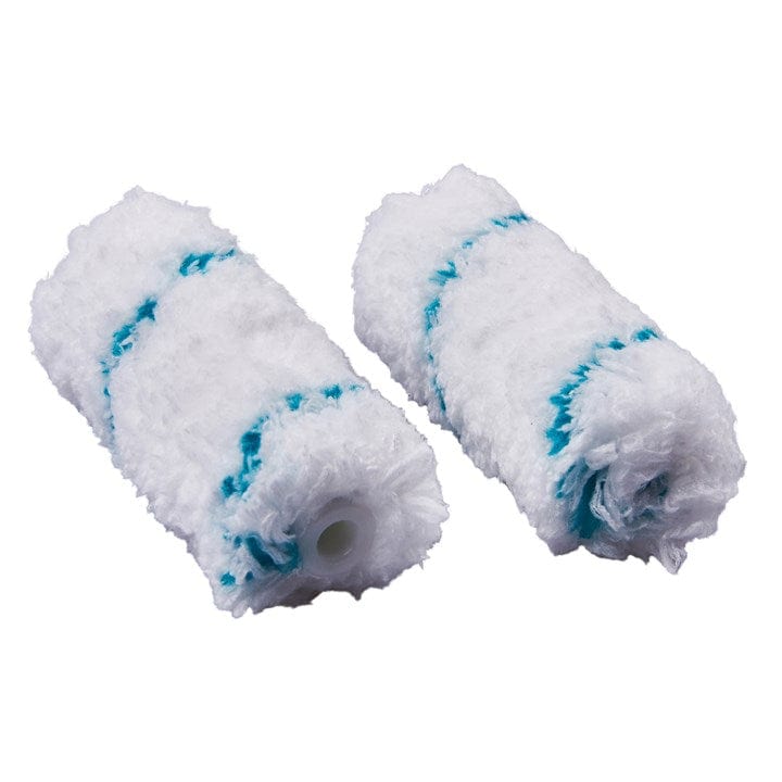 Amtech 2pcs. 4" Long Pile (18mm) Roller Sleeve - Microfibre