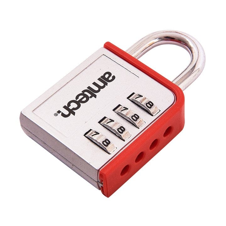 Amtech 4 Digit Zinc Combination Padlock