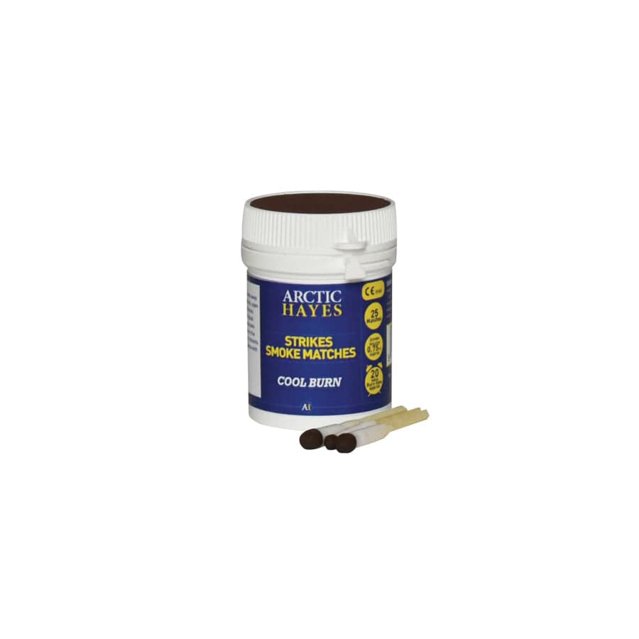 Arctic Hayes ARC333000 'Strikes' Smoke Matches (Tub 25)