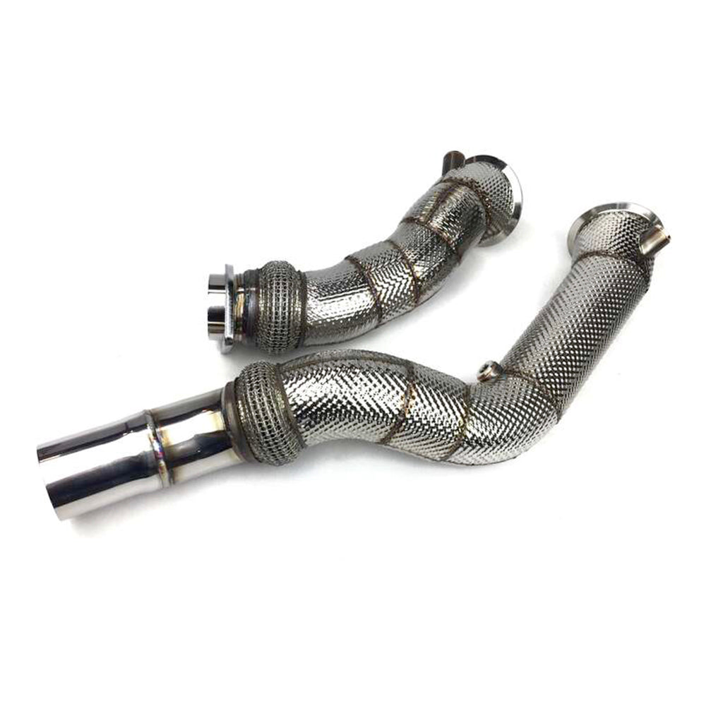 ARD 186631-01 CATLESS DOWNPIPE SET WITH HEAT SHIELD FOR BMW M3 (F80, F82) / M4 (F83)