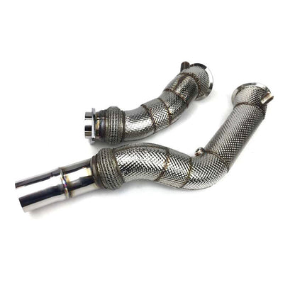 ARD 186631-01 CATLESS DOWNPIPE SET WITH HEAT SHIELD FOR BMW M3 (F80, F82) / M4 (F83)