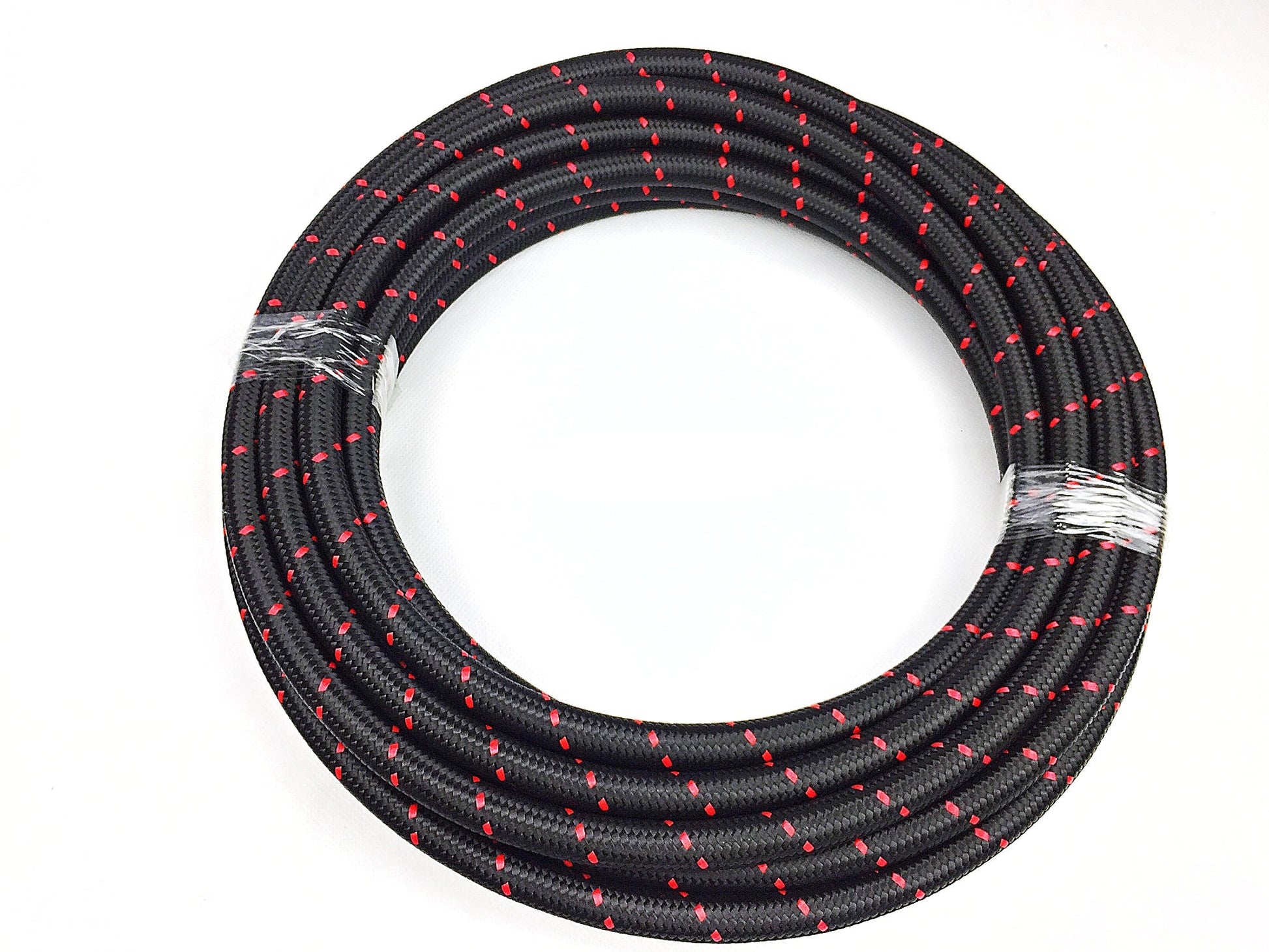 ARD AR0723R-10-M HOSE STAINLESS STEEL AN10 ( BRAIDED NYLON) RED LINE