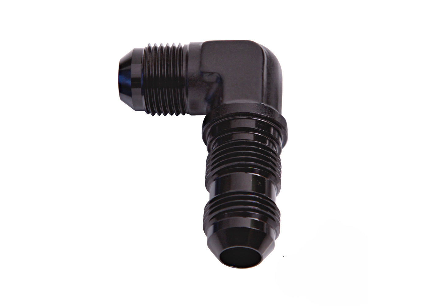ARD ARAN833-3B FLARE BULKHEAD AN3 90° BLACK (AN833-03DBK)