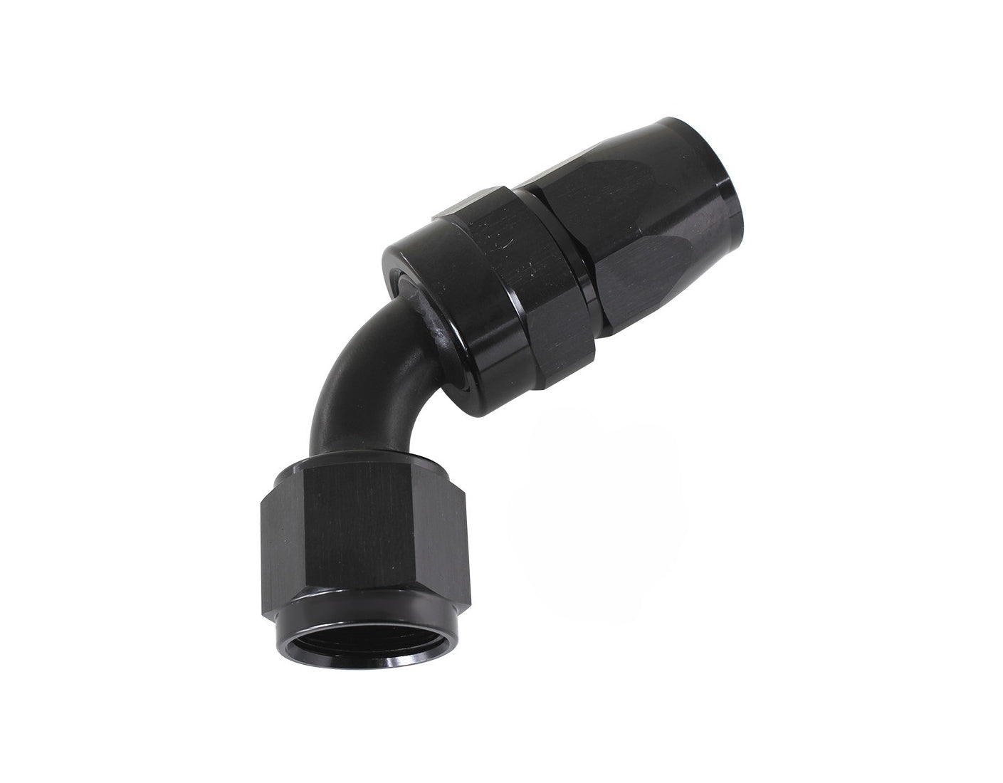 ARD ARE0209-6004-BLK FITTING, HOSE END AN4 60° DEGREE BLACK