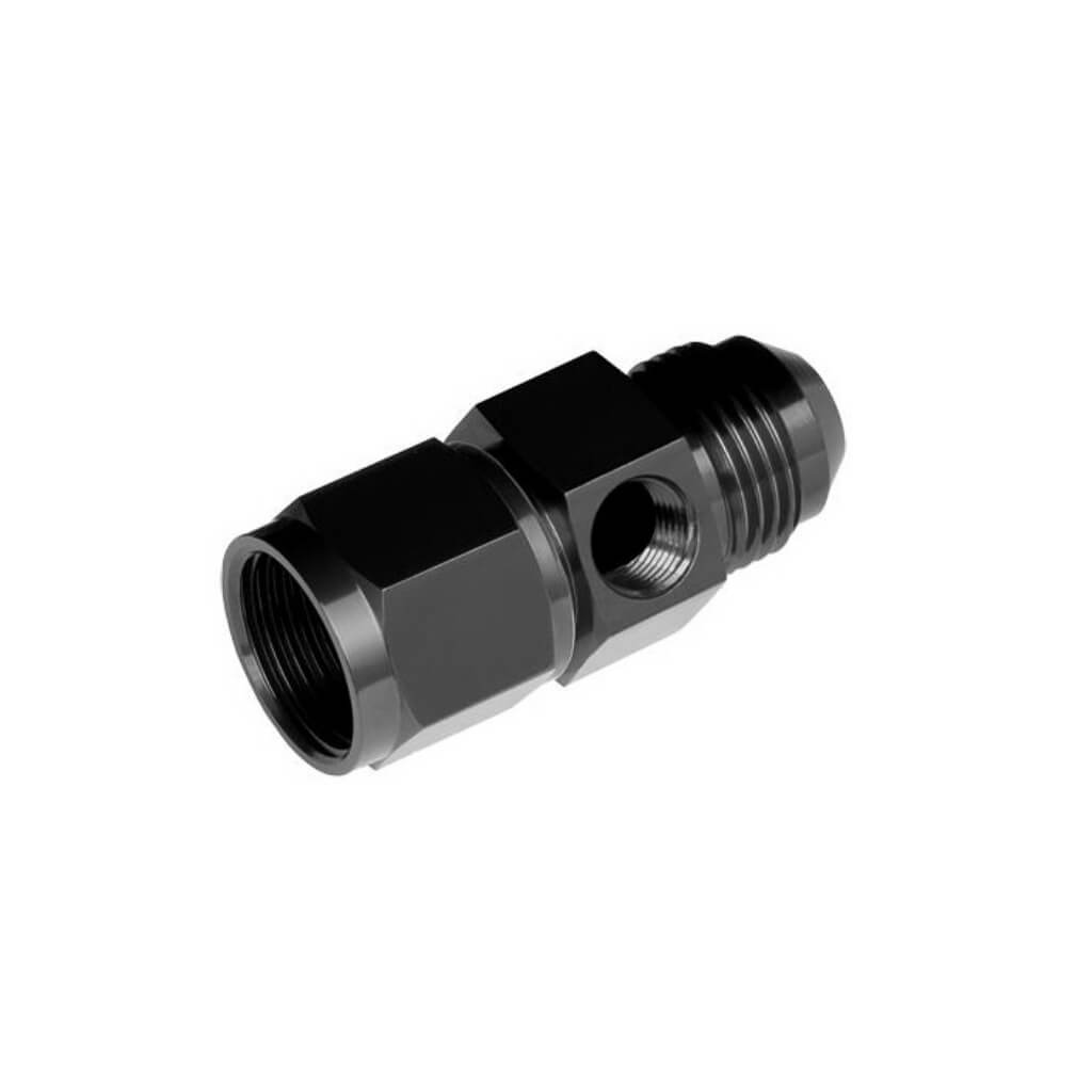 ARD ARFP192-06B ADAPTER AN6 A SENSOR 1/8" BLACK