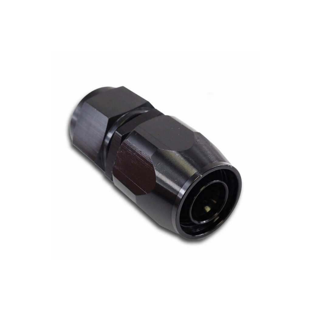 ARD ARTP6001-06B FITTING FOR PTFE HOSE AN6 STRAIGHT (BLACK)