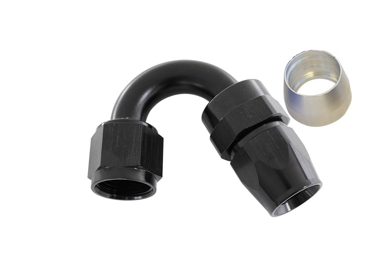 ARD ARTP6001-1504 FITTING PTFE HOSE ENDS AN4 150° DEGREE (BLACK)