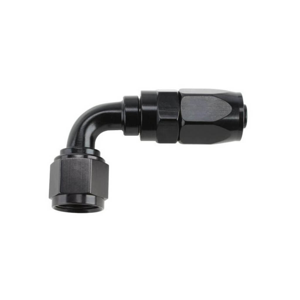 ARD ARTPFE6090-06B FITTING FOR PTFE HOSE AN6 90 DEGREE BLACK