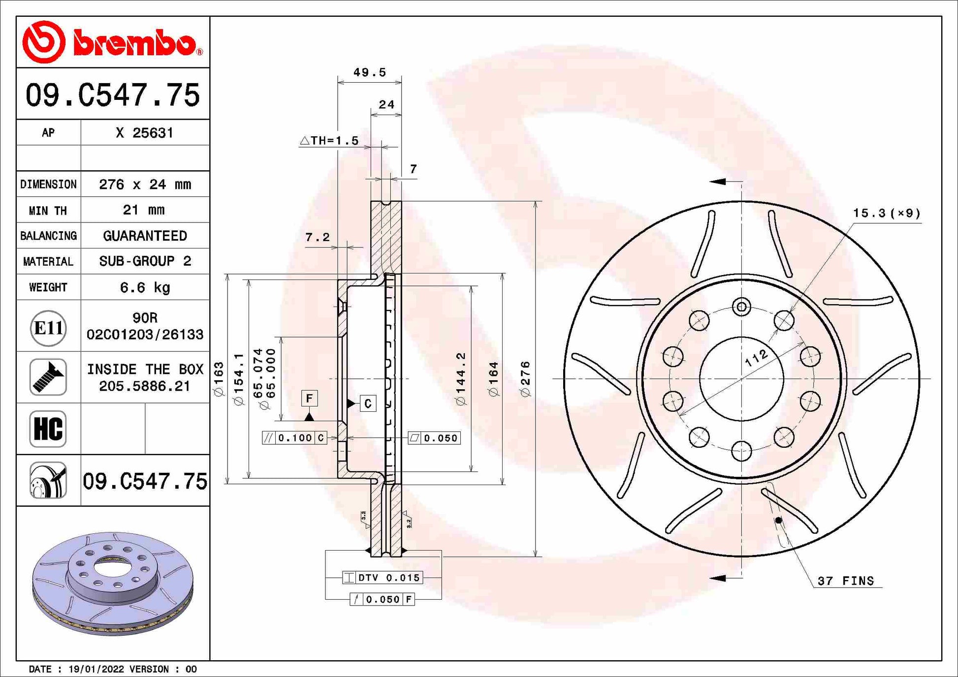 BBP 15508BBP Disc Brake Caliper Repair Kit