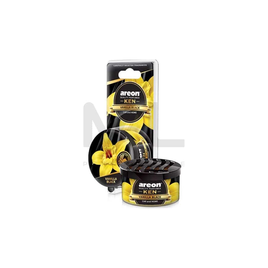 AREON KEN VANILLA BLACK AKB16 Car air freshener Tin