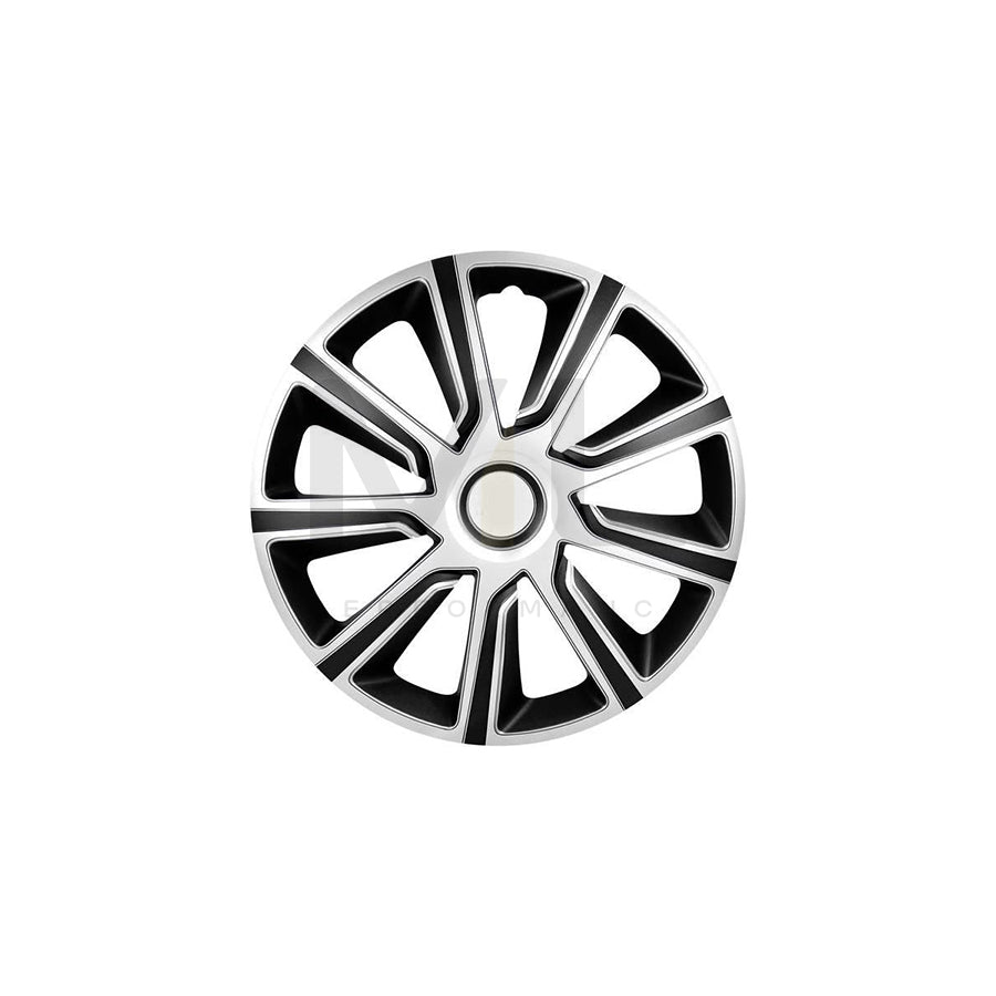 ARGO 14 COSMO SILVER BLACK Wheel trims 14 Inch Black/Silver