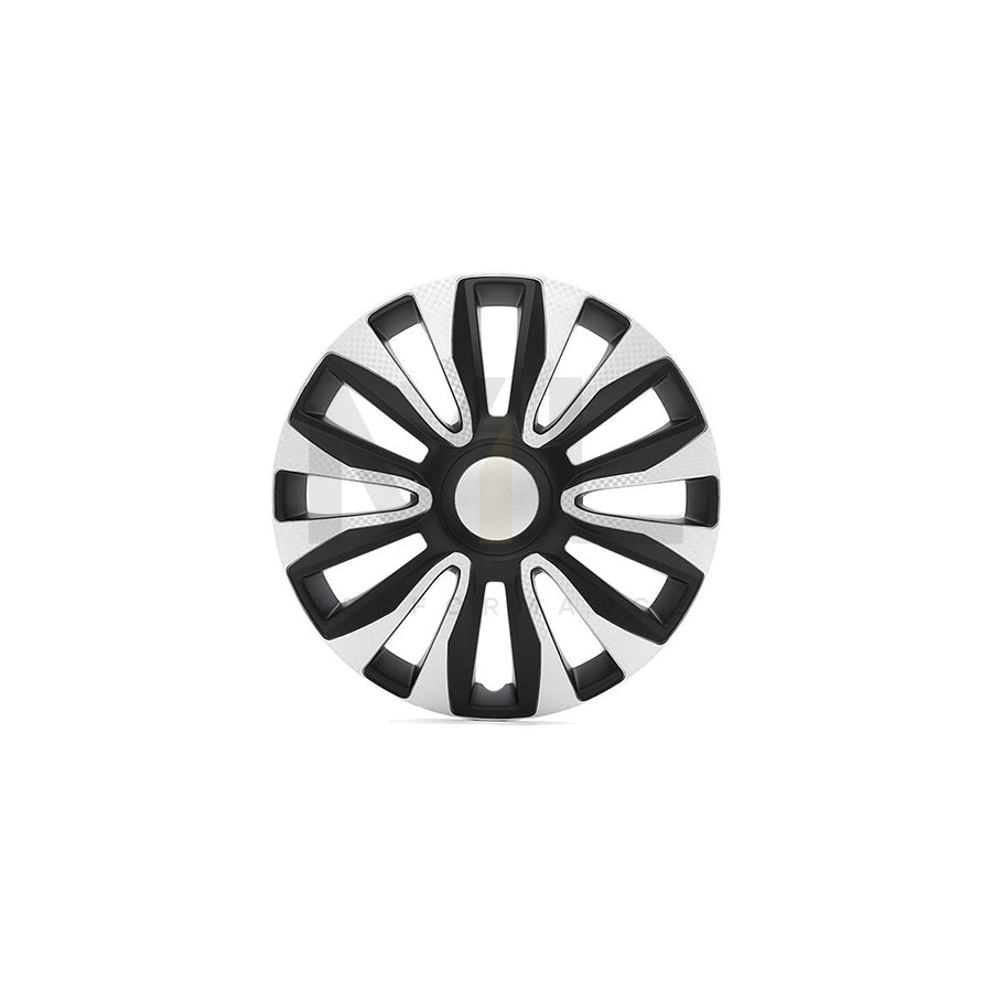 ARGO 15 AVALONE CARBON S&B Wheel trims 15 Inch Black/Silver, Carbon